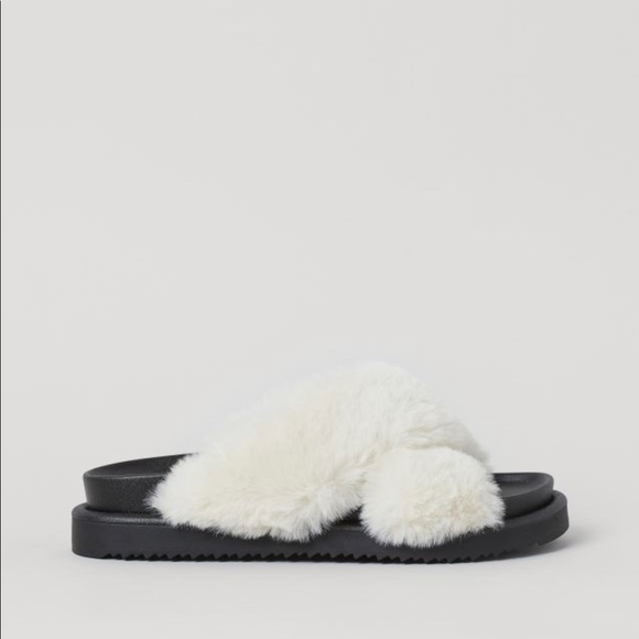 Faux Fur Slippers - Picture 5 of 9